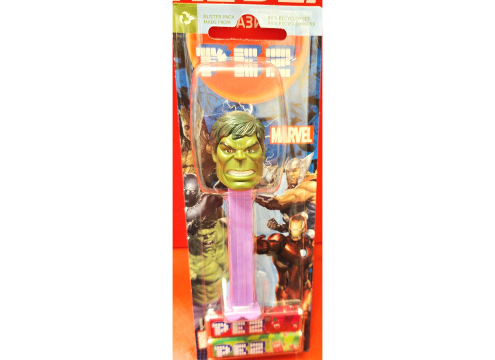 Набір Іграшка з цукерками PEZ Марвел-Marvel (1+2)
