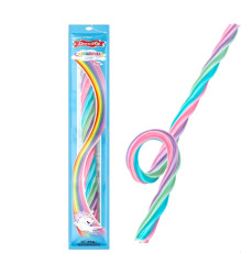 Жувальні  цукерки Docile  pencils sour sticks CANUDINHO  Unicorn big ( 24шт x26 г)