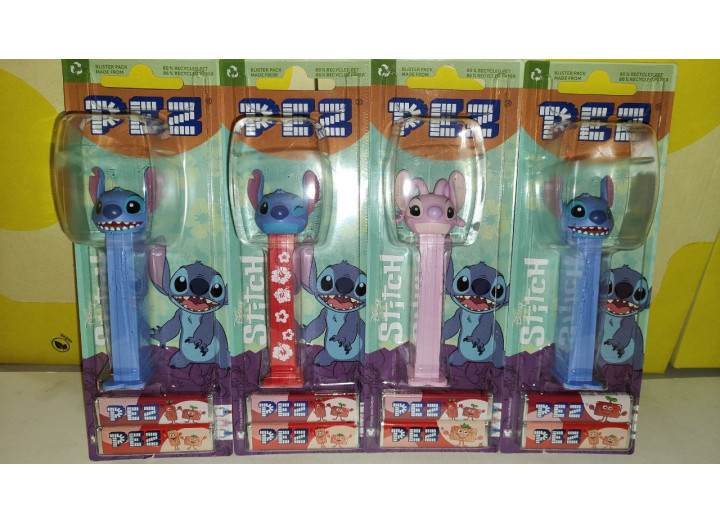 Набір Іграшка з цукерками PEZ Ліло і Стіч (1+2)