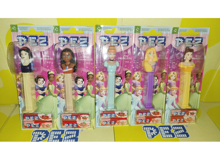 Набір Іграшка з цукерками PEZ Принцеси (1+2)