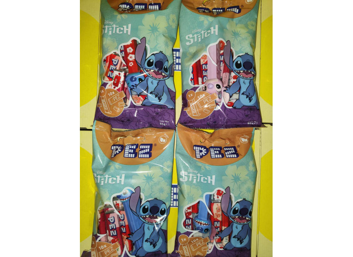 Набір PEZ Lilo and Stitch 85 g:Іграшка дозатором (1+10)