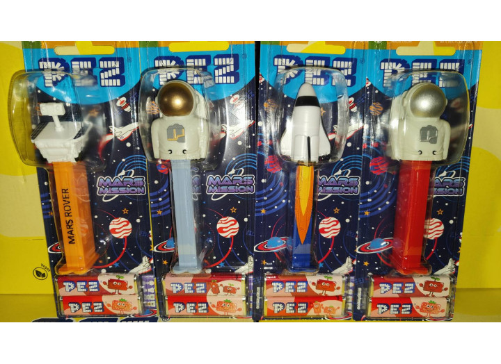 Набір Іграшка з цукерками PEZ Місія на Марс (1+2)
