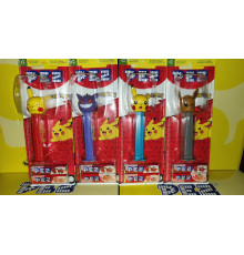 Набір Іграшка з цукерками PEZ Pokemon (1+2)