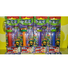 Набір Іграшка з цукерками PEZ Черепахи Ніндзя (1+2)